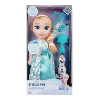Jakks disney elsa musical 38 cm pop blauw kinderen