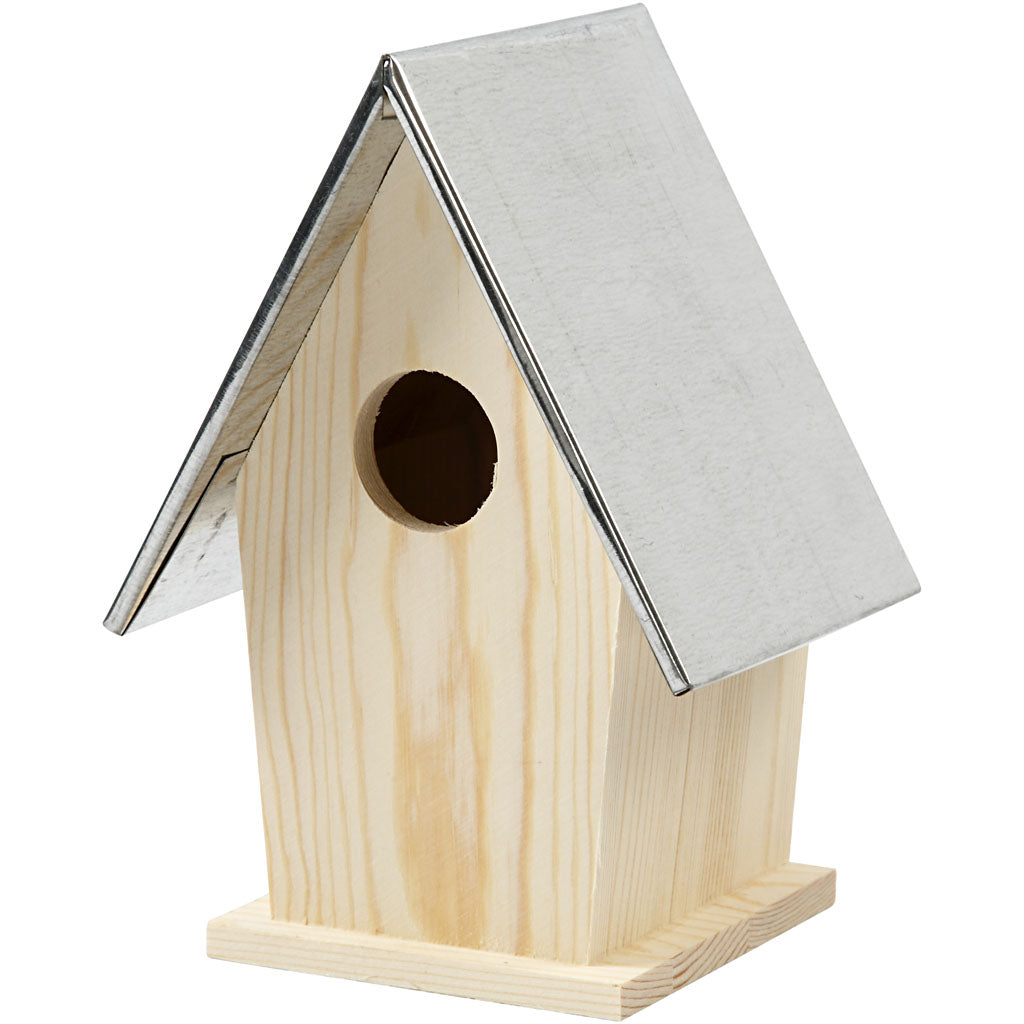 Http: www.cchobby.nl vogelhuis-met-zinken-dak-afm-13-5x11x19-cm-gatgrootte-32-mm-1-stuk