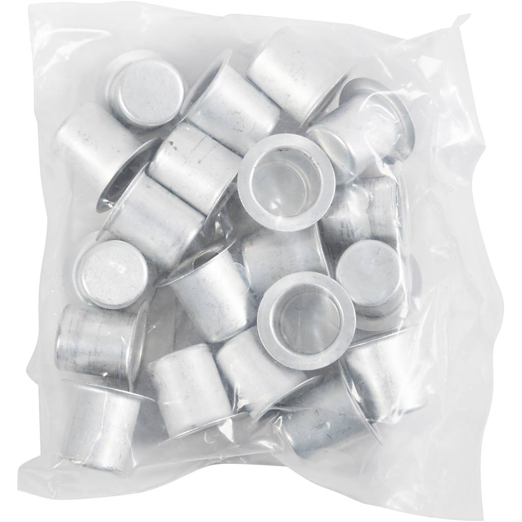 Creativ company http: www.cchobby.nl kaarsenhouders-h-15-mm-d-12-mm-20-stuk-1-doos