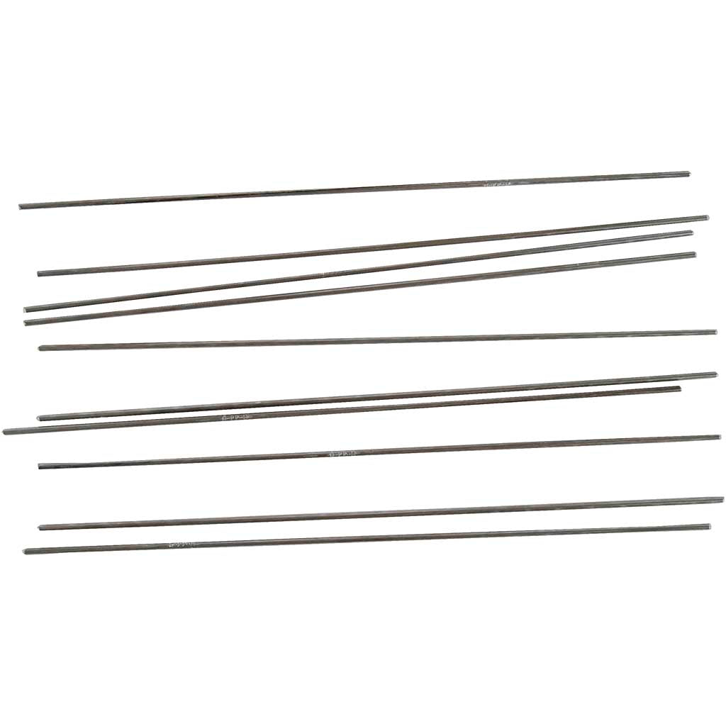 Creativ company http: www.cchobby.nl metalen-staaf-l-20-cm-d-2-mm-10-stuk-1-doos