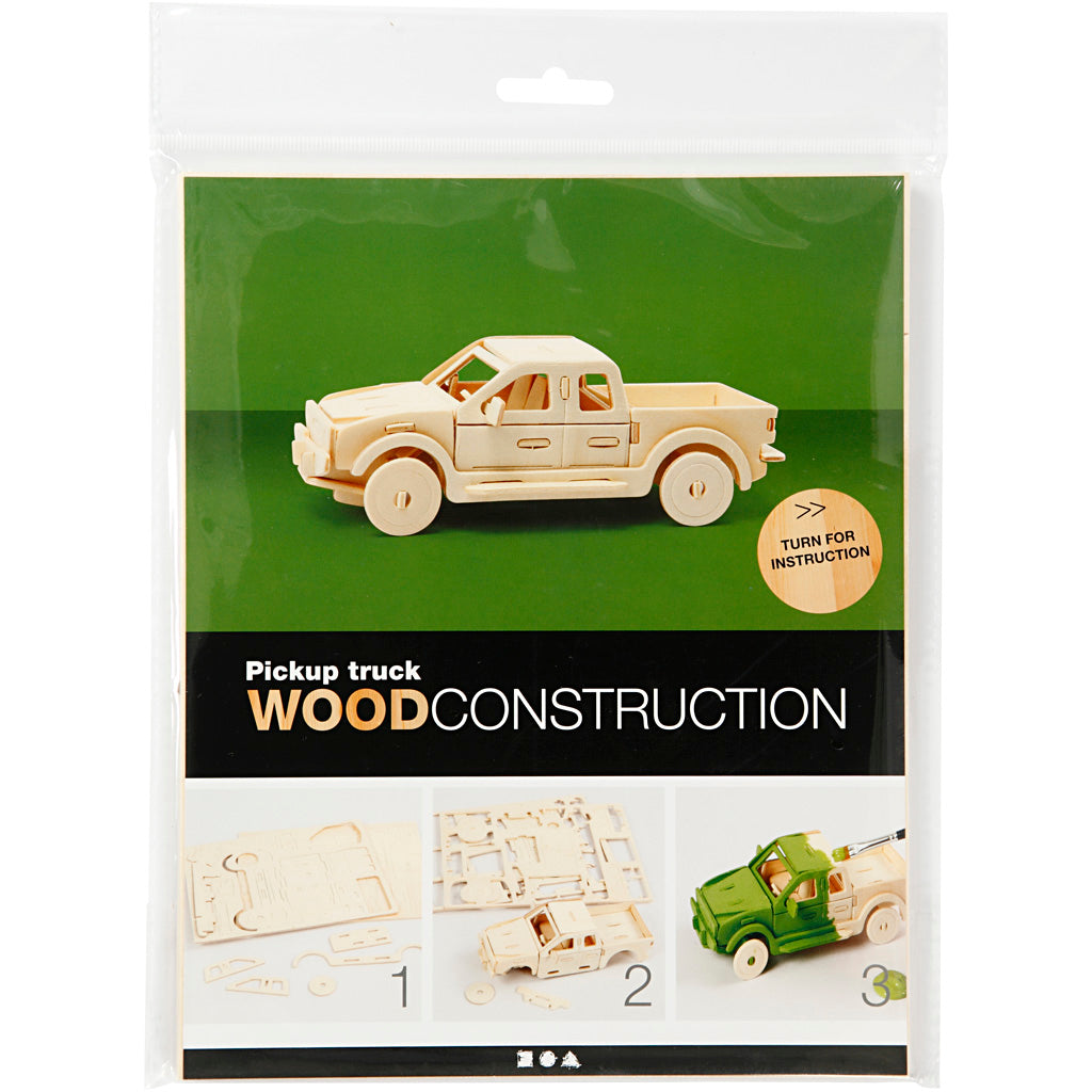 Pic http: www.cchobby.nl 3d-puzzel-k-up-truck-19-5x8x12-cm-1-stuk