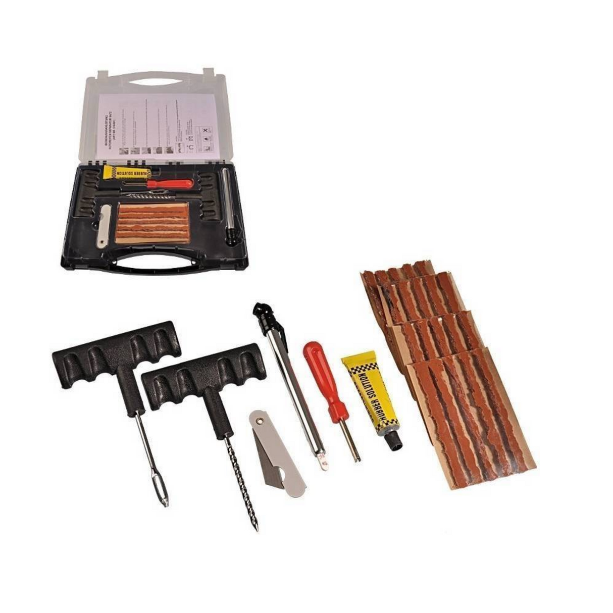 Tubeless reparatie proppen set 'pro'