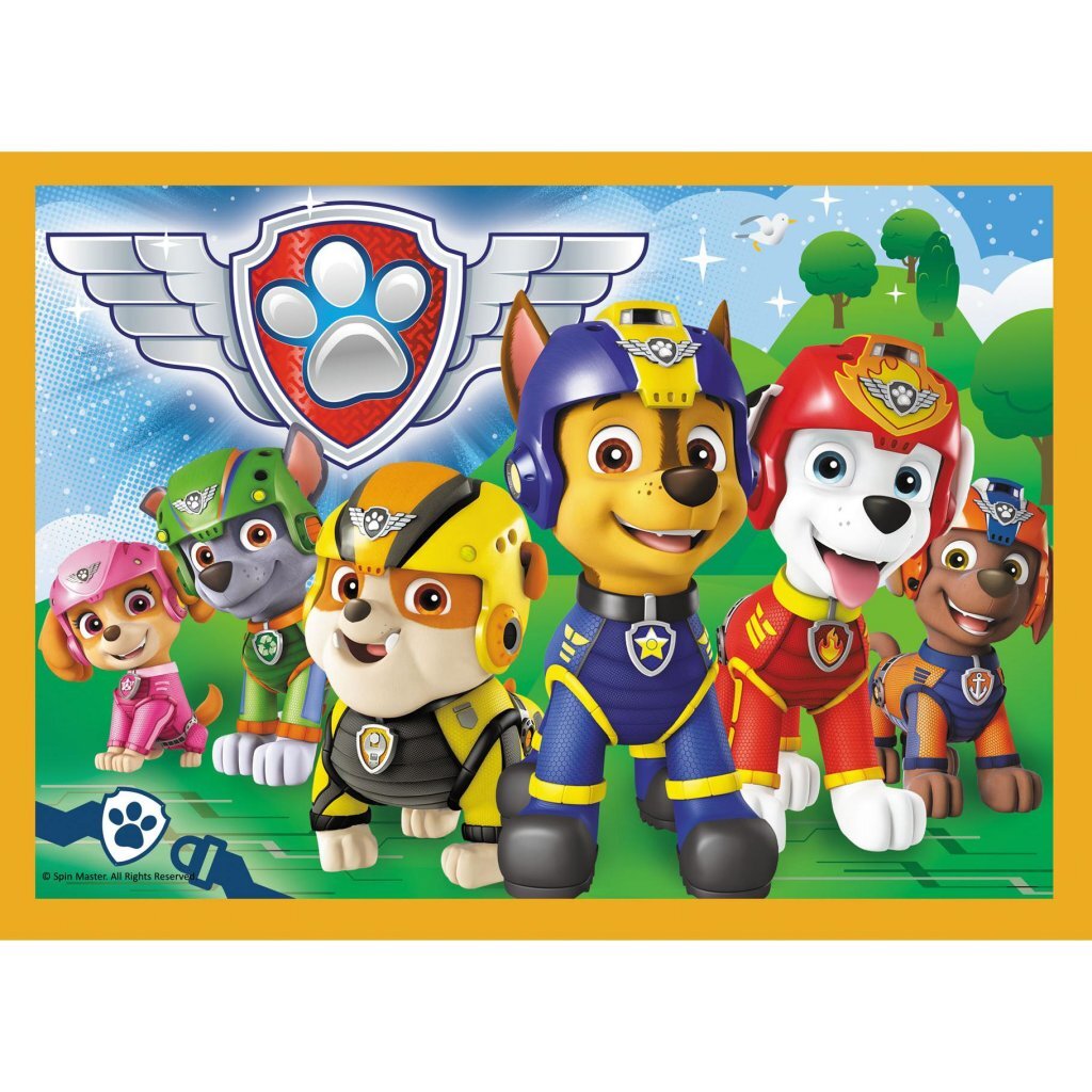 Paw patrol trefl 4in1 puzzel 35-70 stukjes