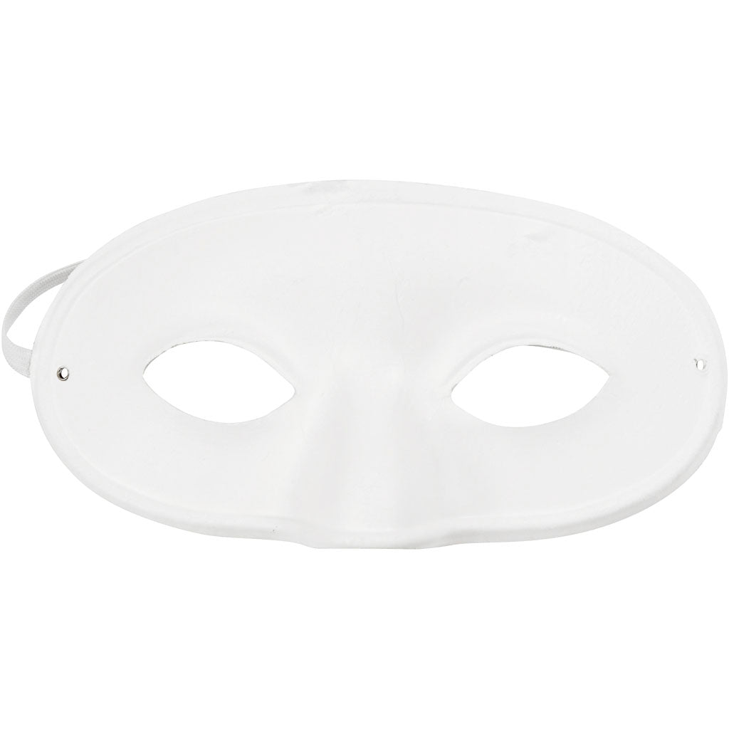 Http: www.cchobby.nl masker-h-9-5-cm-b-18-5-cm-wit-10-stuk-1-doos