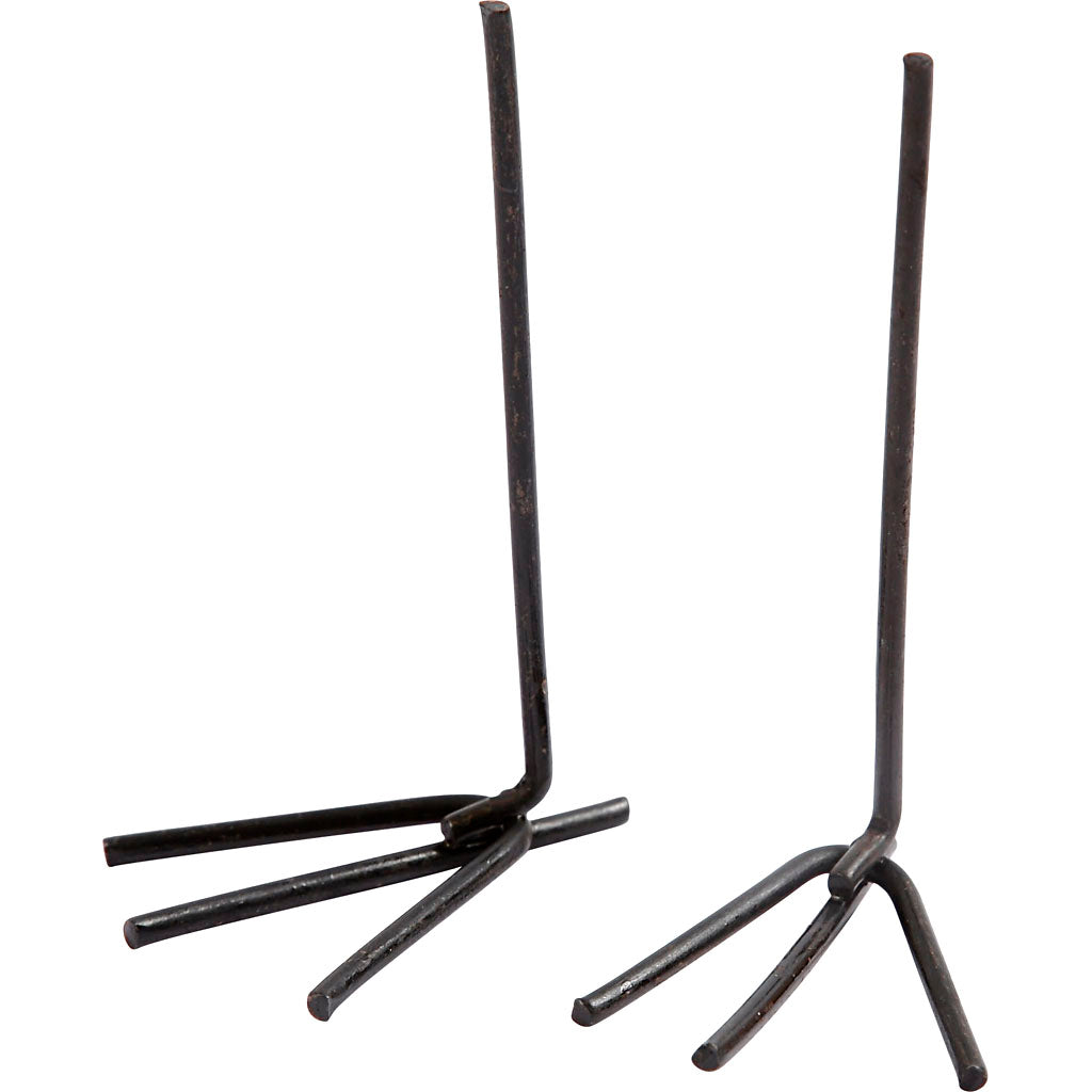 Creativ company http: www.cchobby.nl kippenvoeten-h-5-cm-b-2-cm-zwart-10-paar-1-doos