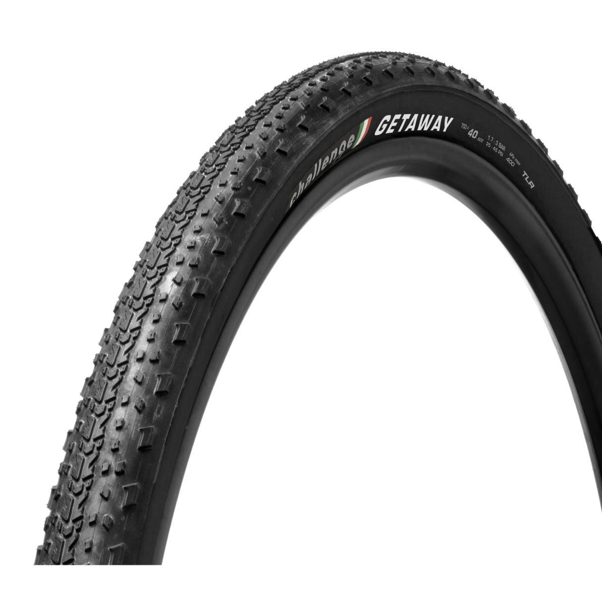 Challenge - getaway race tlr 700x40c zwart