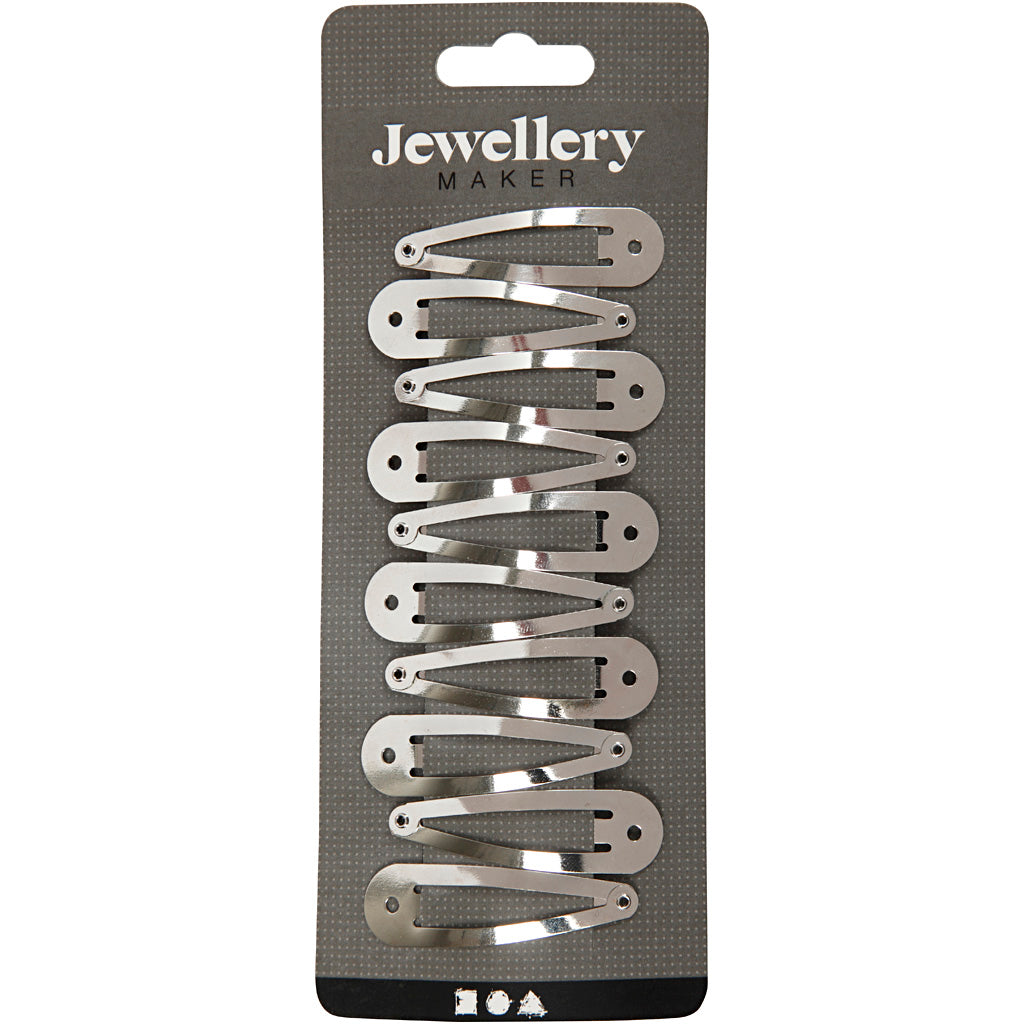 Creativ company http: www.cchobby.nl haarspeld-l-45-mm-b-14-mm-zilverkleurig-10-stuk-1-doos
