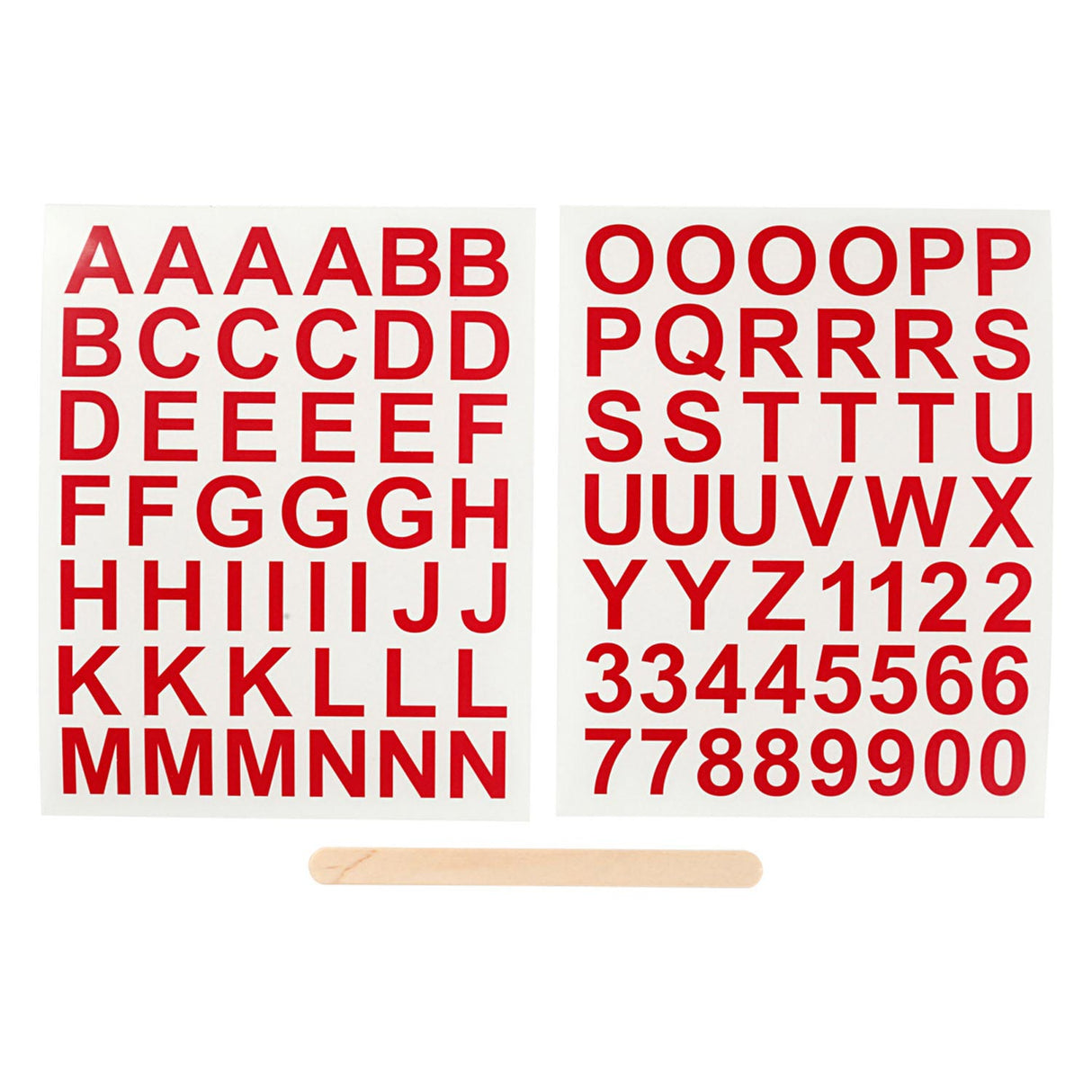 Creativ company stickers letters cijfers