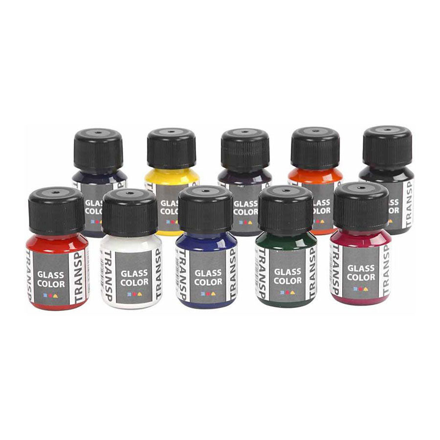 Creativ company https: www.cchobby.nl glass-color-transparent-diverse-kleuren-300-ml-10x30-ml-1-doos