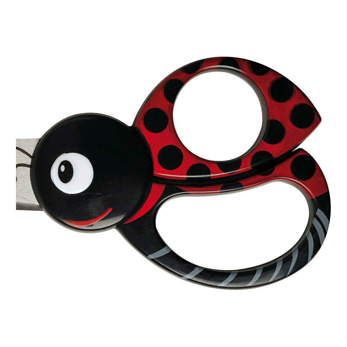 Creativ company http: www.cchobby.nl fiskars-kinderschaar-met-dierenmotief-lieveheersbeestje-l-13-cm-1-stuk
