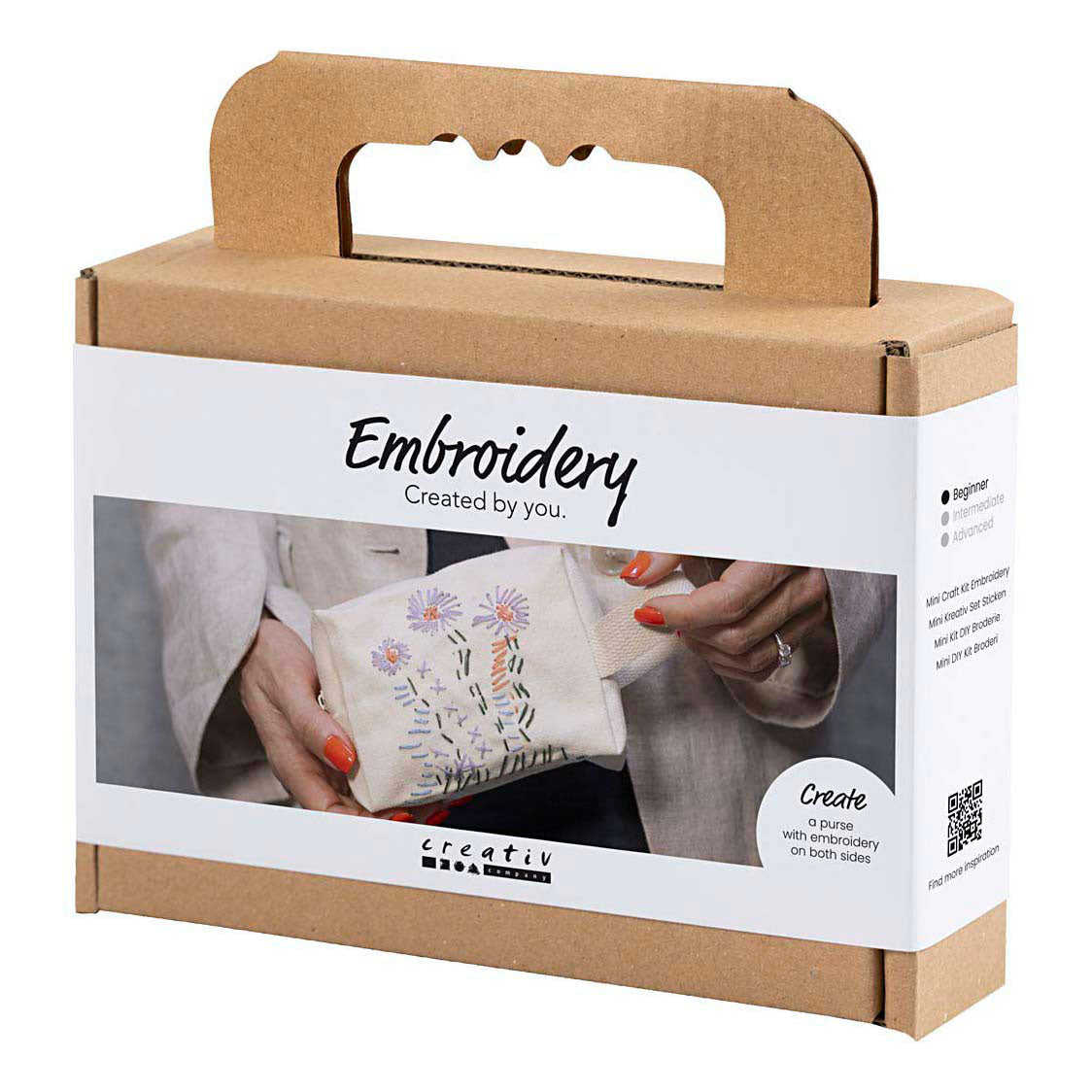 Creativ company http: www.cchobby.nl mini-hobbyset-borduurwerk-make-uptas-creme-1-doos