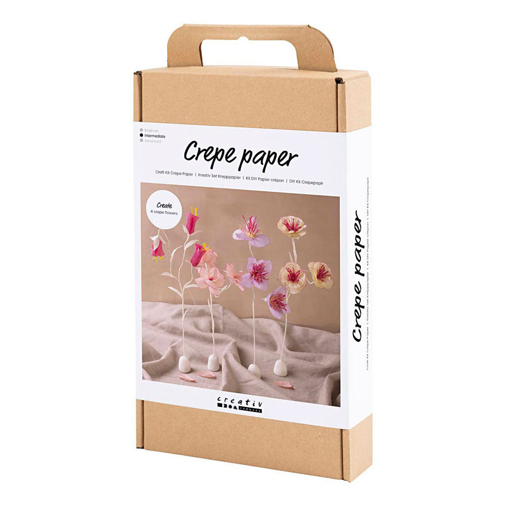 Creativ company http: www.cchobby.nl hobbyset-crepepapier-bloem-pastelkleuren-1-doos