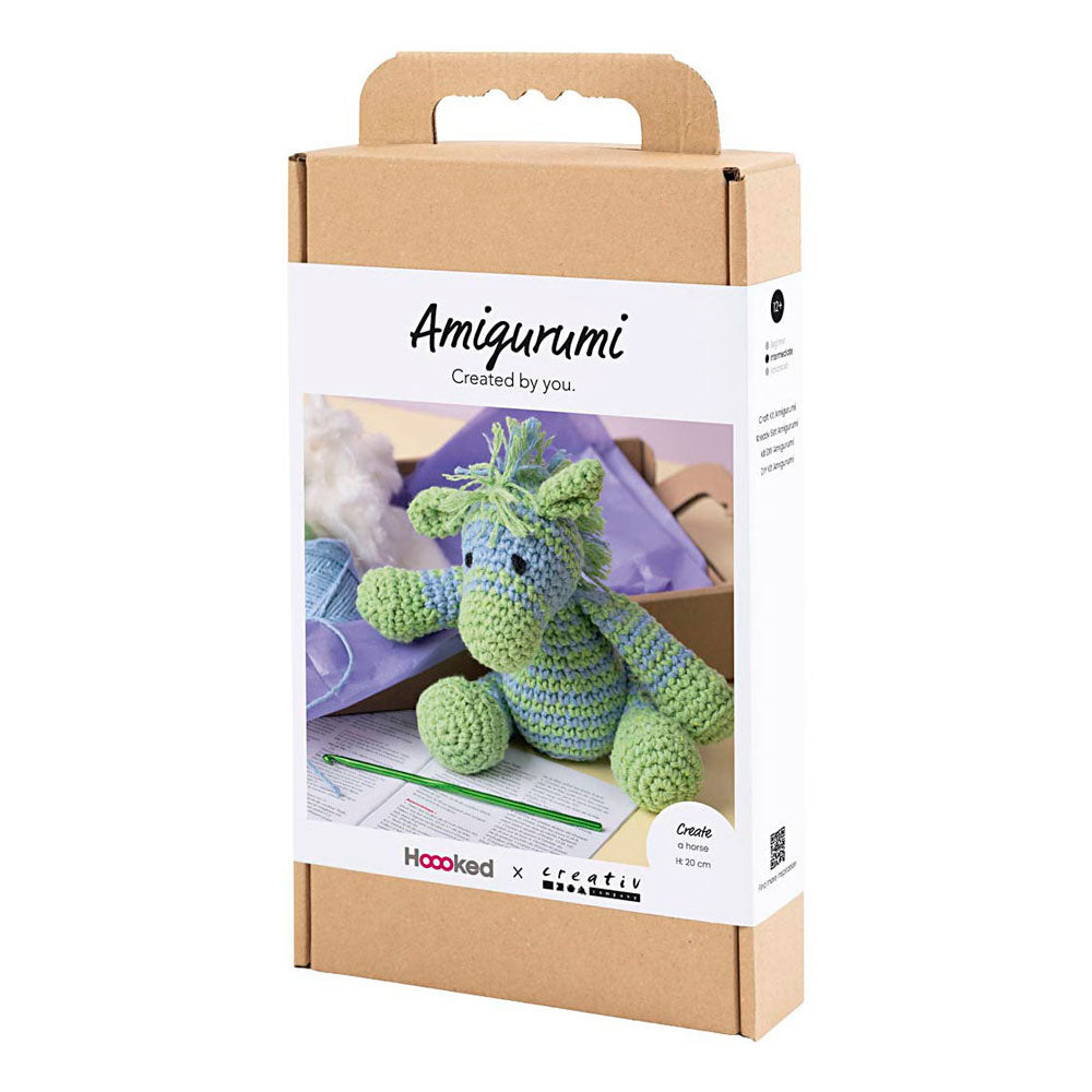 Creativ company http: www.cchobby.nl hobbyset-amigurumi-zebra-lichtblauw-lichtgroen-1-doos