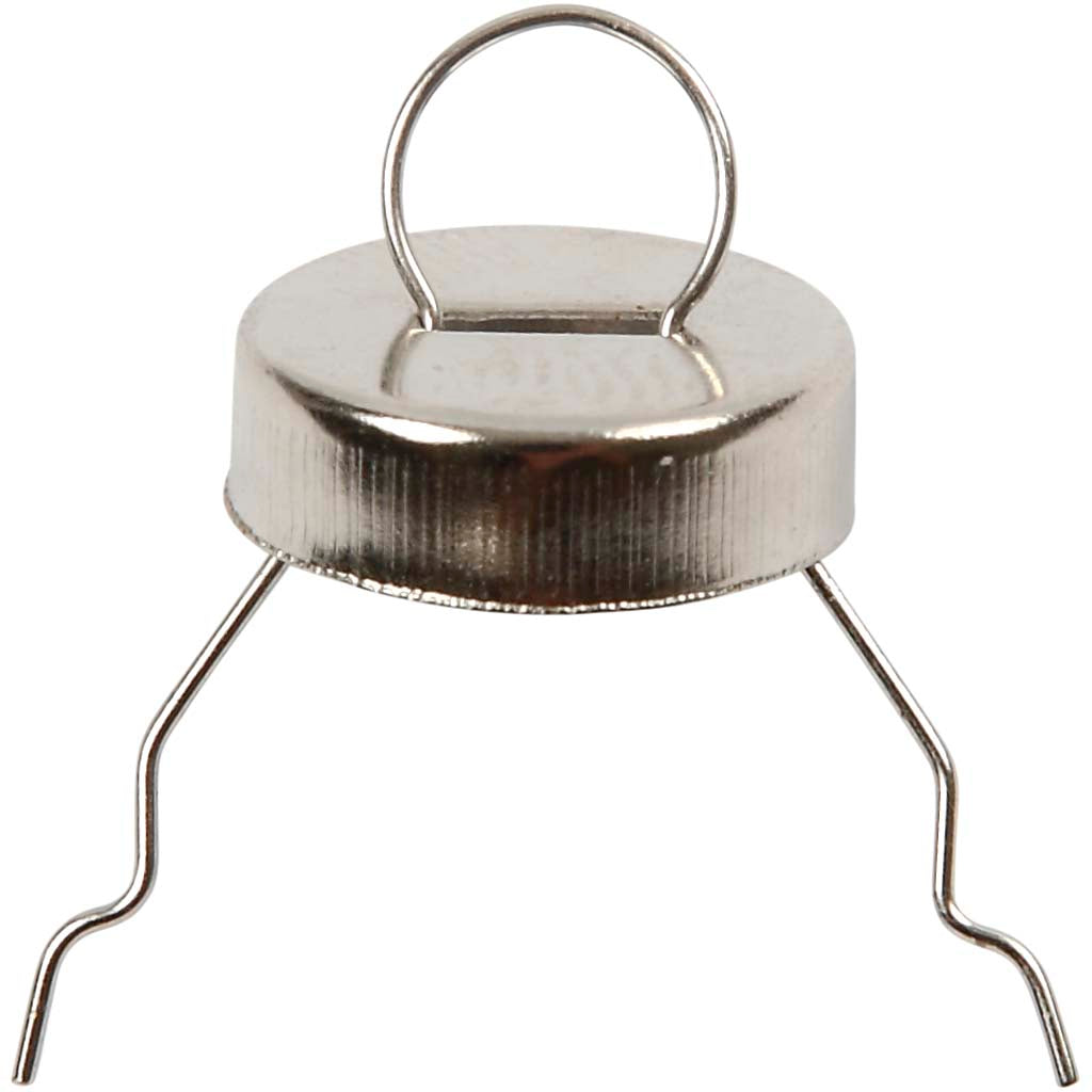 Creativ company http: www.cchobby.nl metalen-hanger-d-13-mm-gatgrootte-5-mm-zilver-25-stuk-1-doos