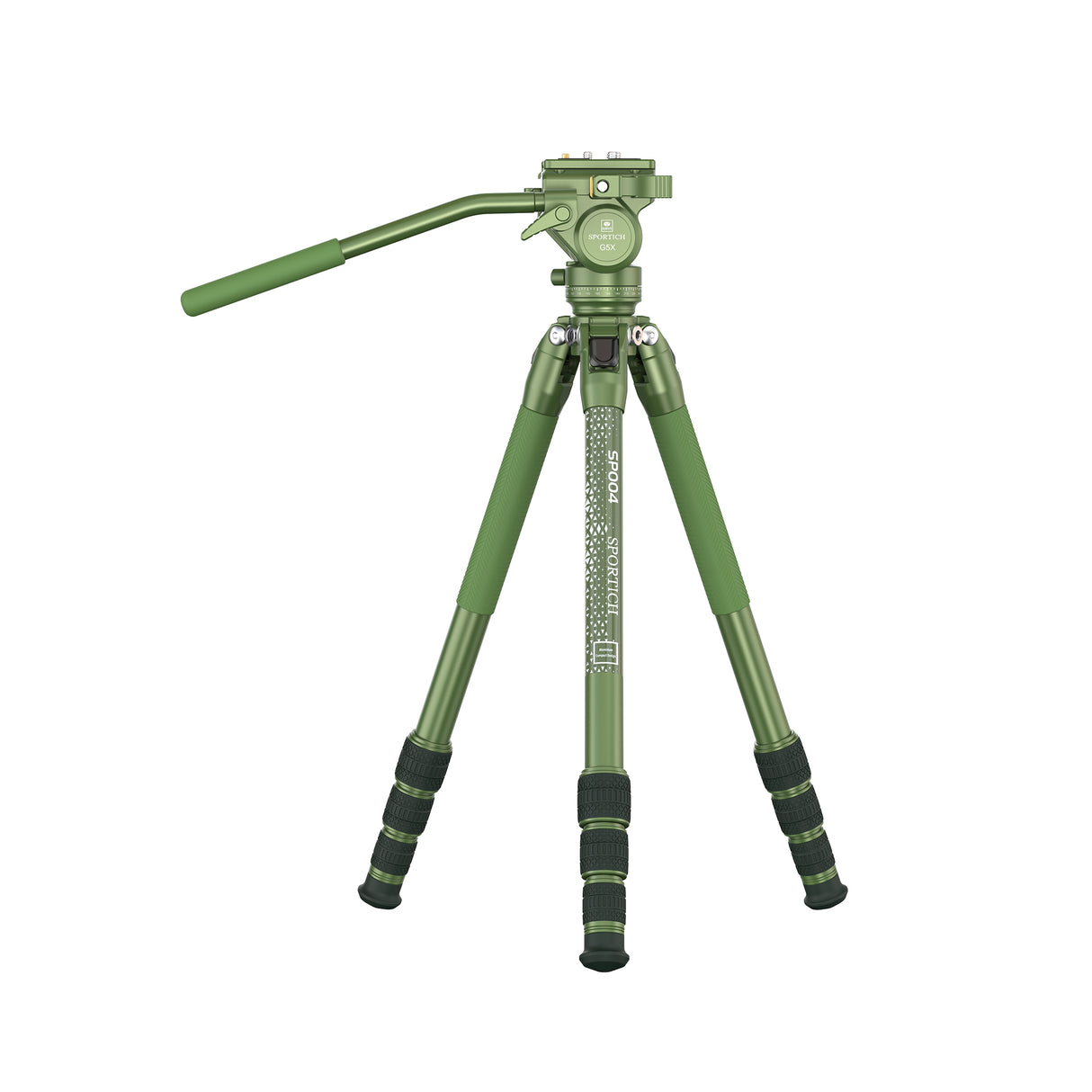 Sirui sportich statief sp004+g5x groen