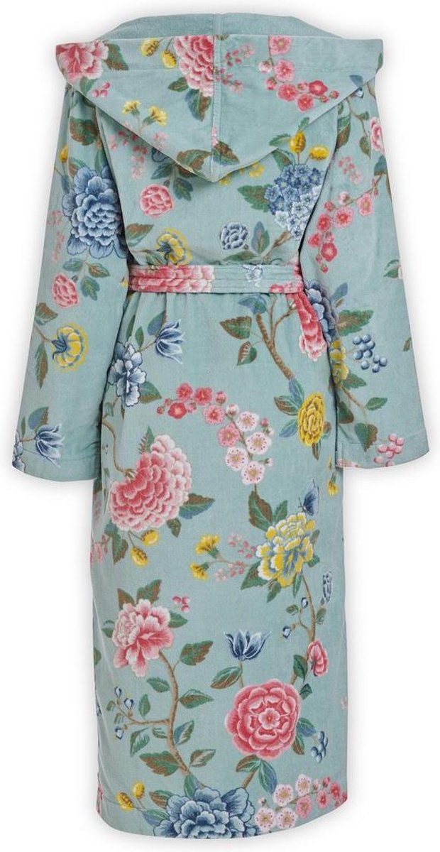 Pip studio good evening badjas - blauw - xl