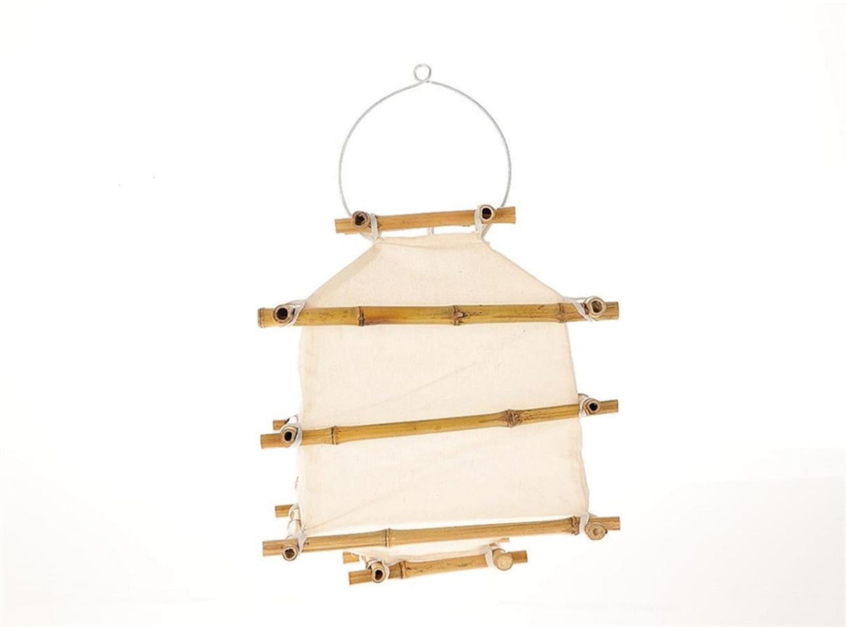 Hbx natural living lantaarn kap lampion 32x32x30cm