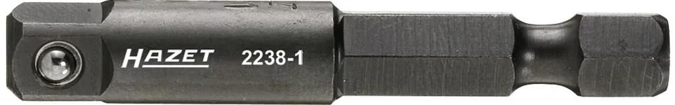 Hazet adapter adapter 1 4 50mm four- to six-kt.