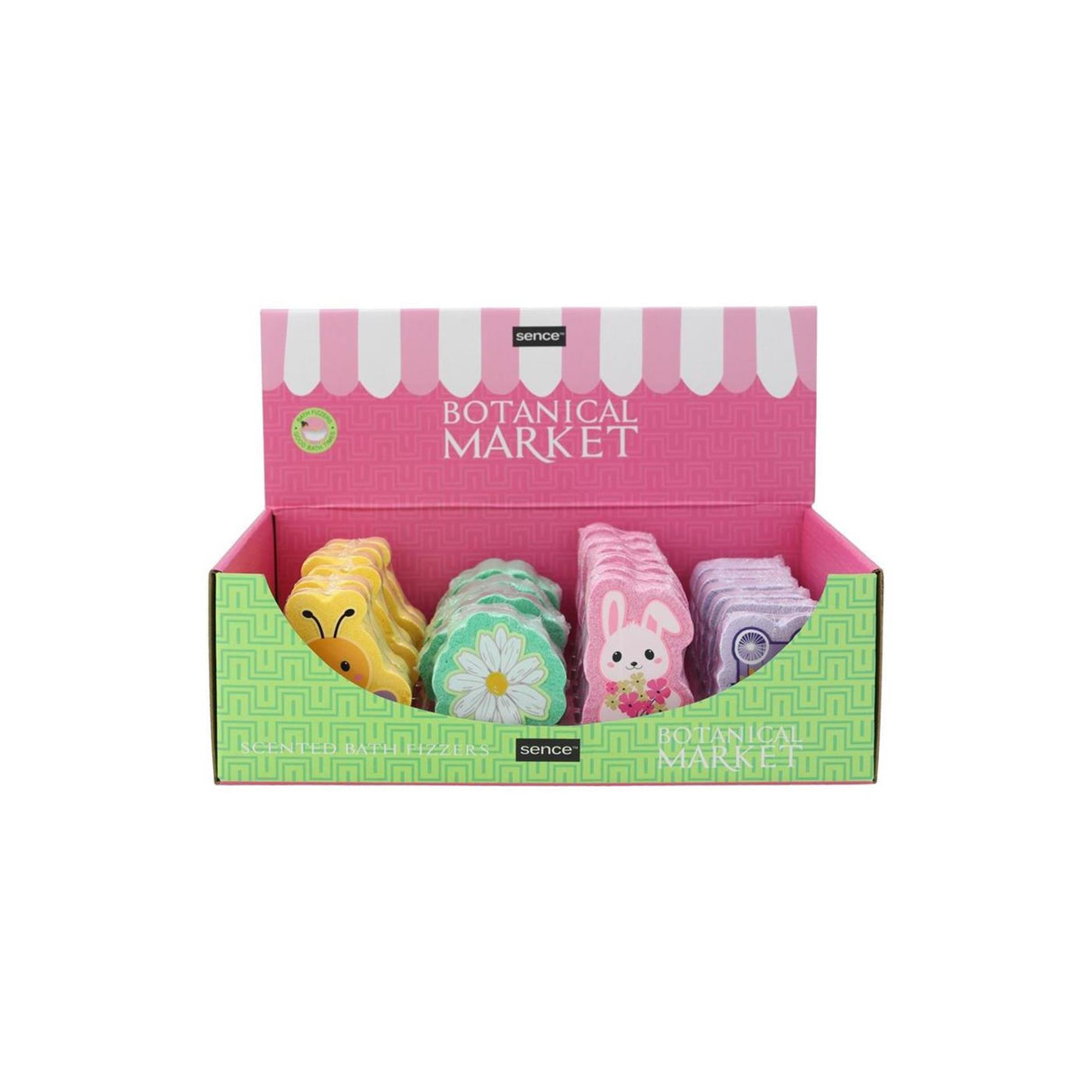 Sence botanical bath bomb 60gr 4ass