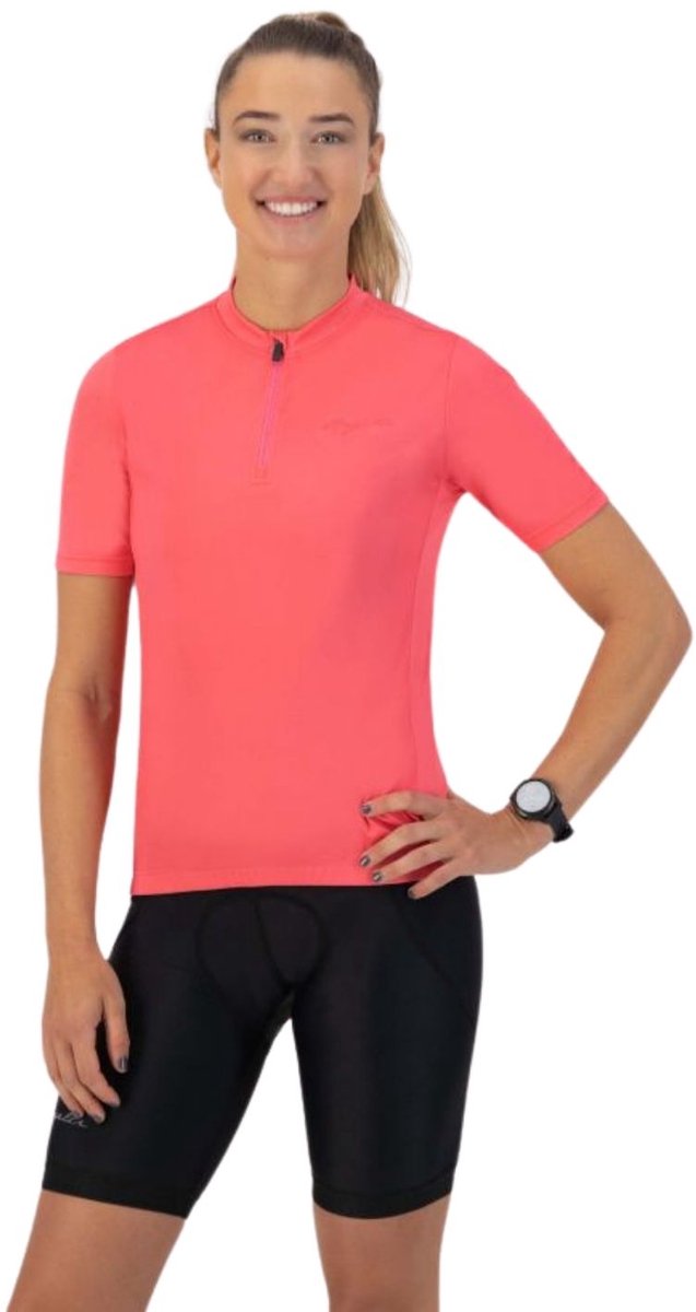 Rogelli core fietsshirt dames - korte mouwen - roze - s