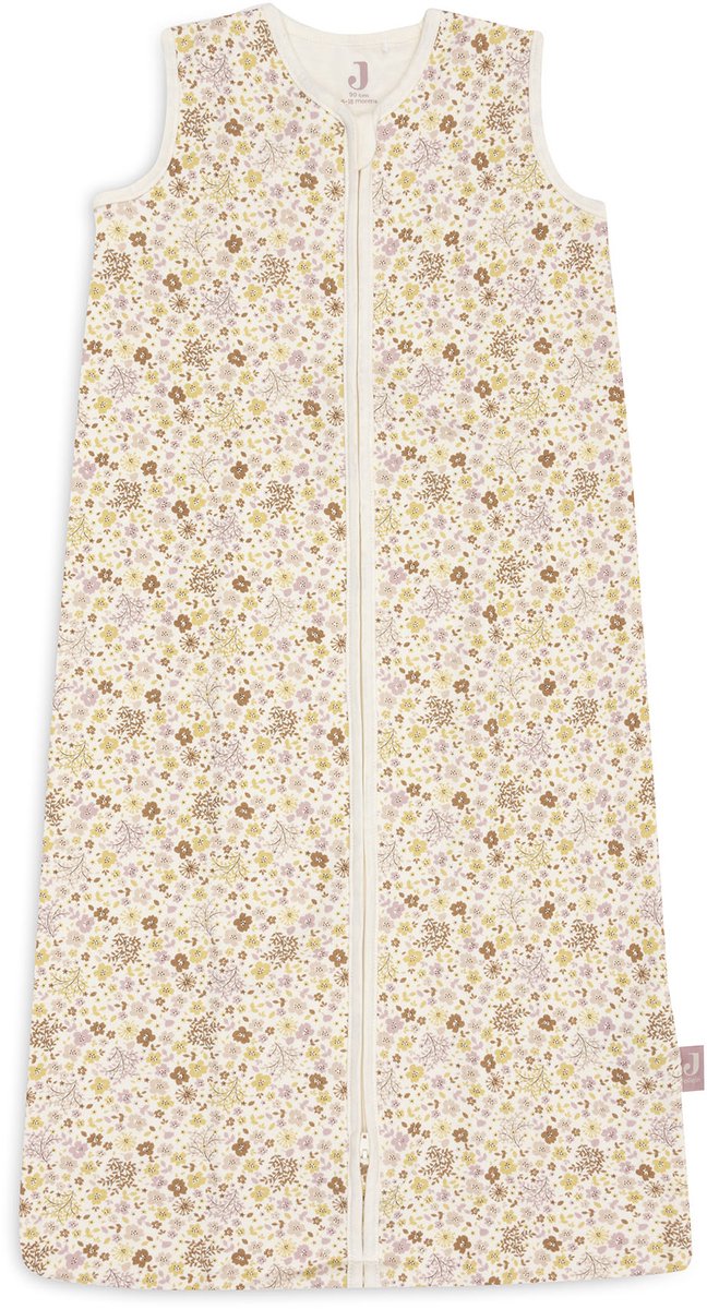 Jollein slaapzak baby mouwloos 90cm - jersey - flower fairies