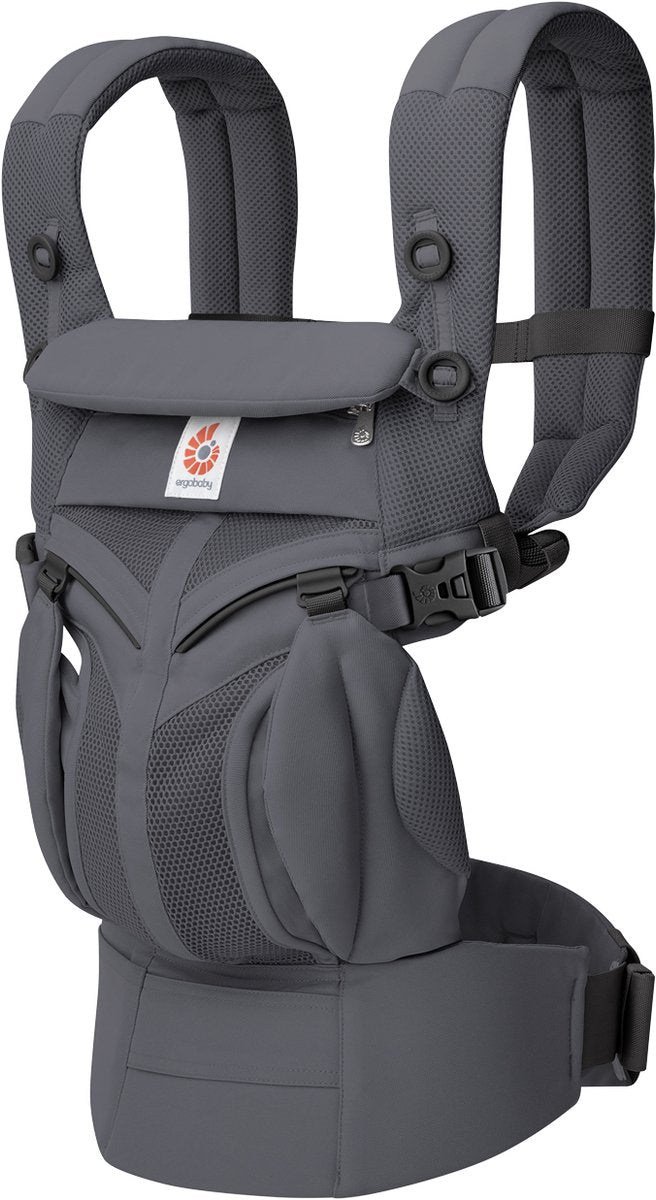 Ergobaby omni classic mesh draagzak - charcoal grey