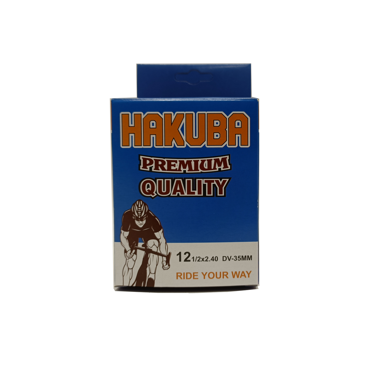 Hakuba binnenband 12x1 2x2 1 4 etrto 47 62-203, ventiel: dunlop blitz holland ventiel 35mm