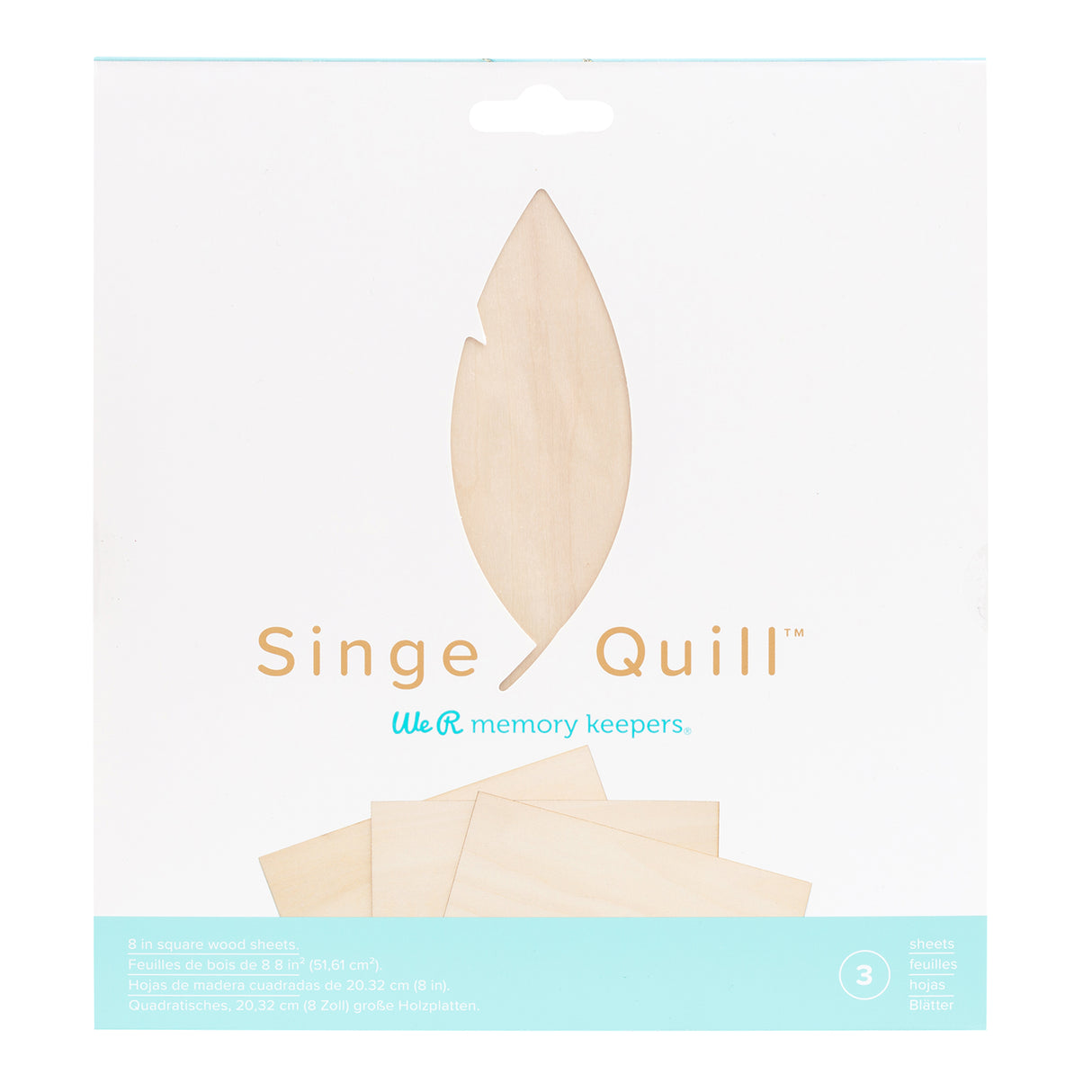 We r makers • singe quill wood veneer sheets
