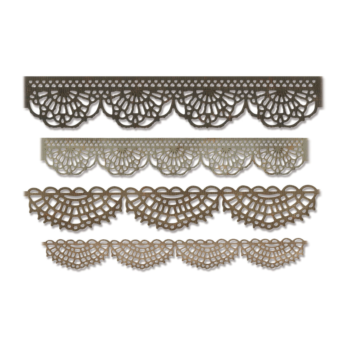 Sizzix • tim holtz thinlits die set crochet 4pcs
