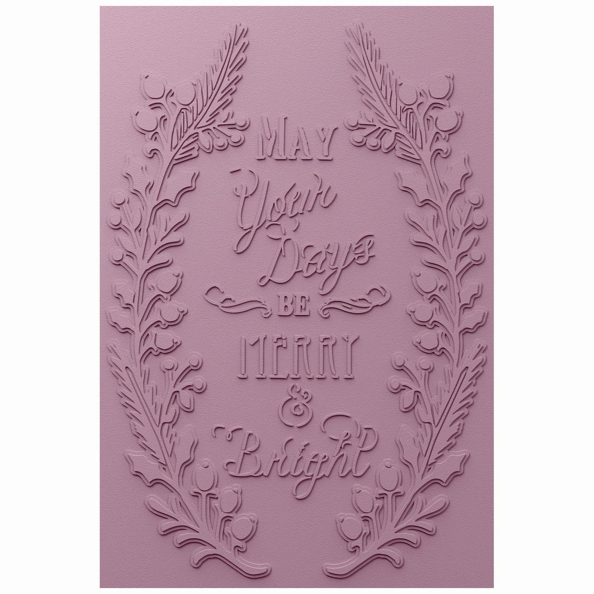 Sizzix • 3d textured impressions embossing folder merry bright