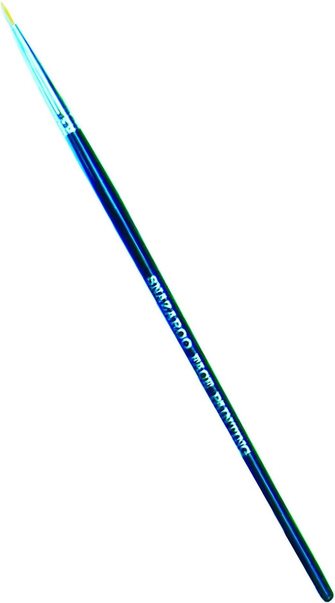 Snazaroo fijn schminkpenseel rond zwart
