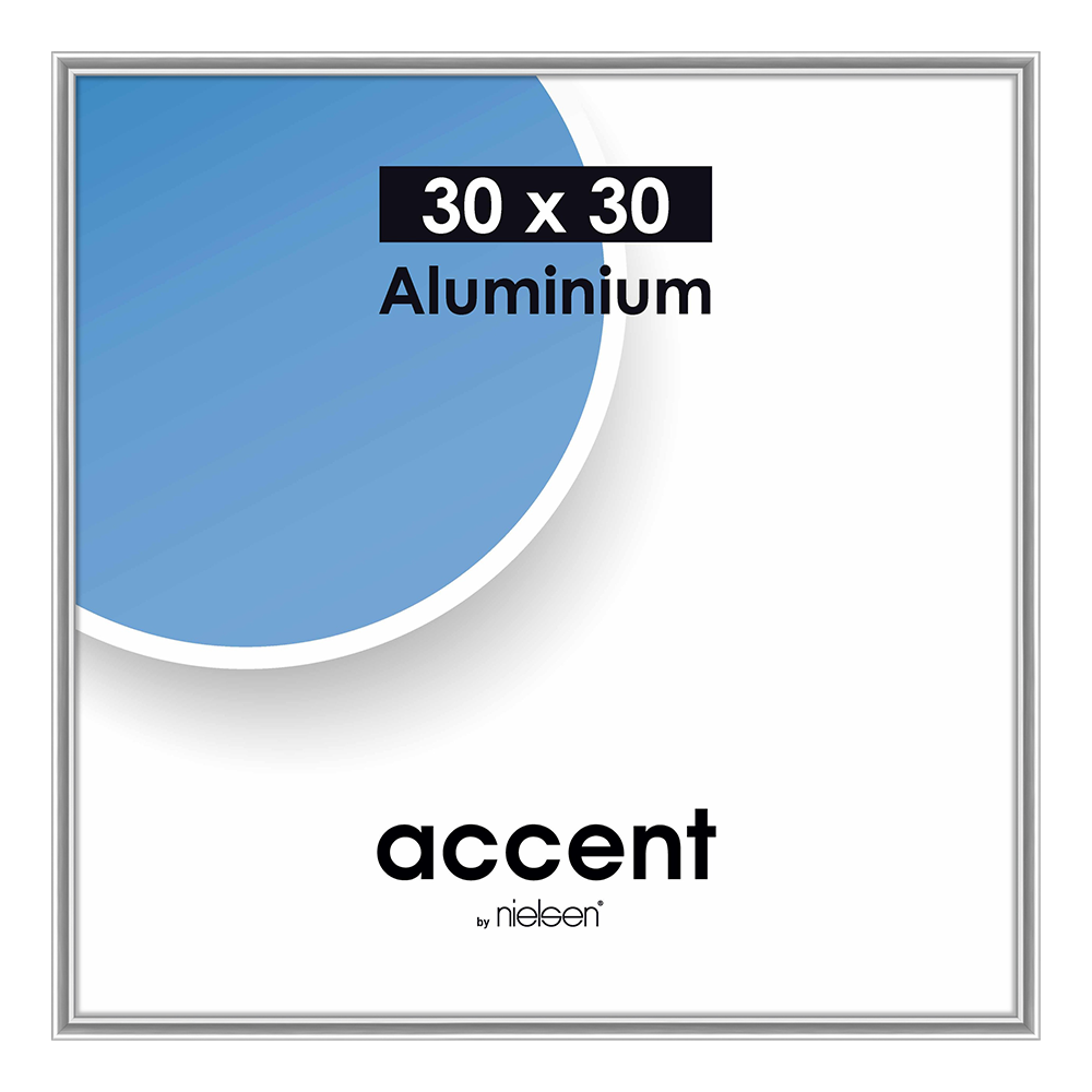 Nielsen Design Nielsen Fotolijst 54124 Accent Mat Zilver 30x30 cm