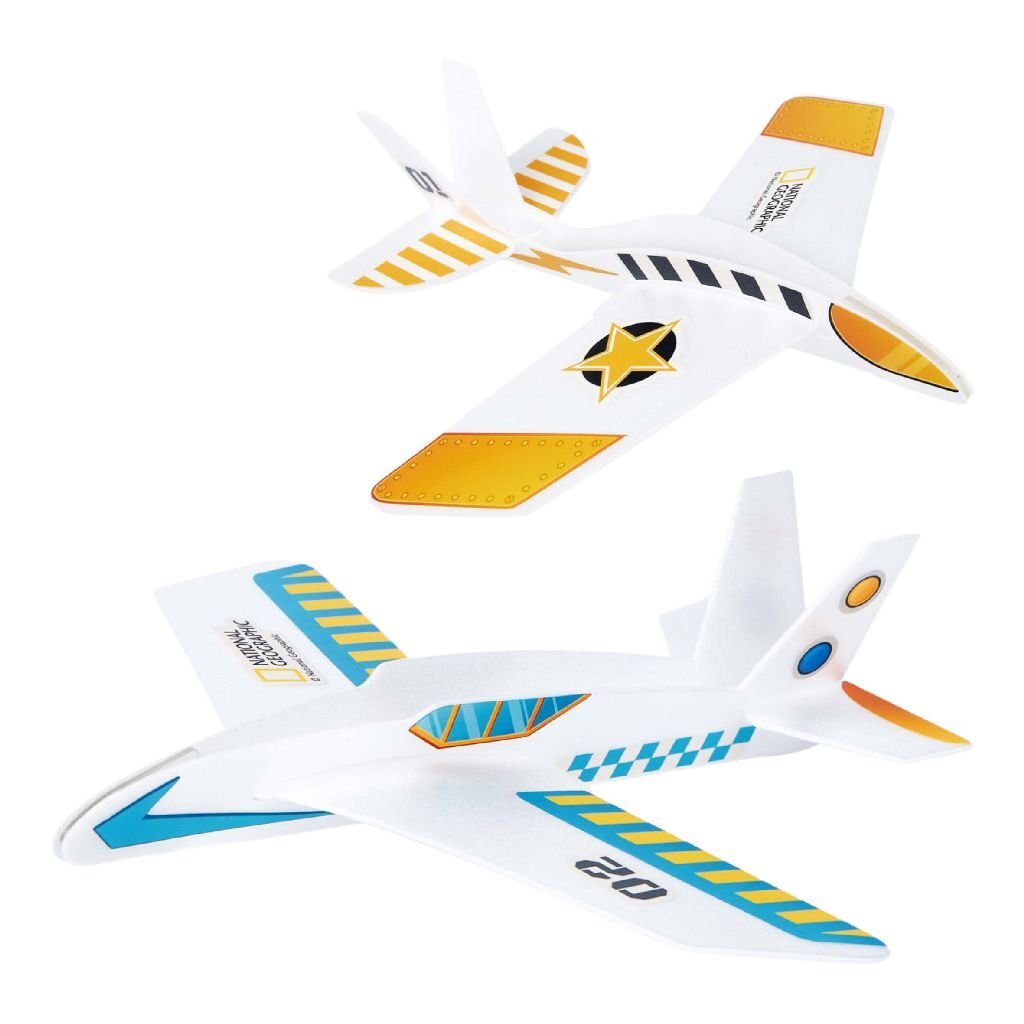 Cubic fun national geographic flying back plane