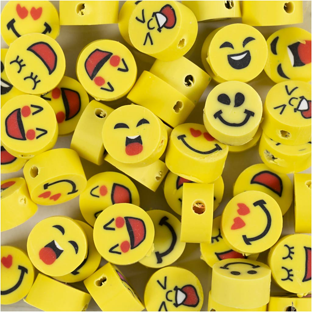 Http: www.cchobby.nl figuurkralen-emoji-d-10-mm-gatgrootte-1-5-mm-200-stuk-1-doos