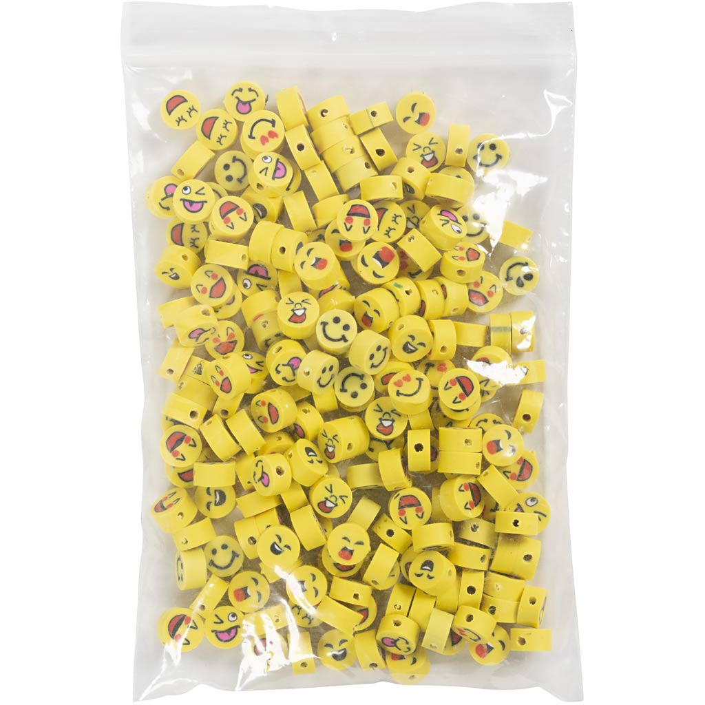 Http: www.cchobby.nl figuurkralen-emoji-d-10-mm-gatgrootte-1-5-mm-200-stuk-1-doos