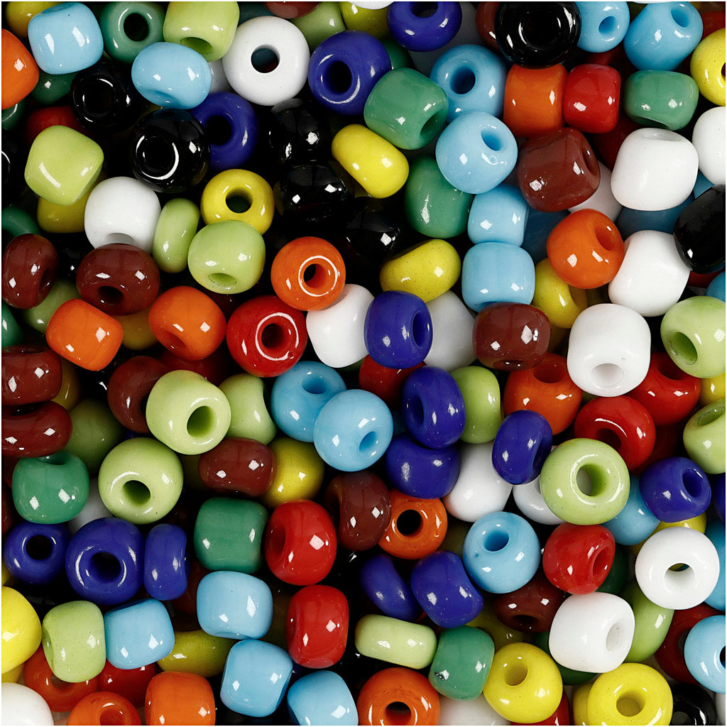 Http: www.cchobby.nl rocailles-d-4-mm-afm-6-0-gatgrootte-0-9-1-2-mm-diverse-kleuren-1000-gr-1-doosje
