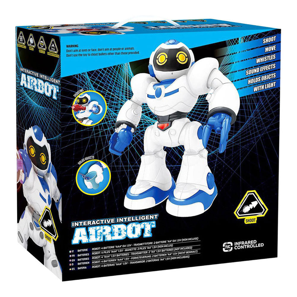 Airbot interactieve schietrobot - 25cm
