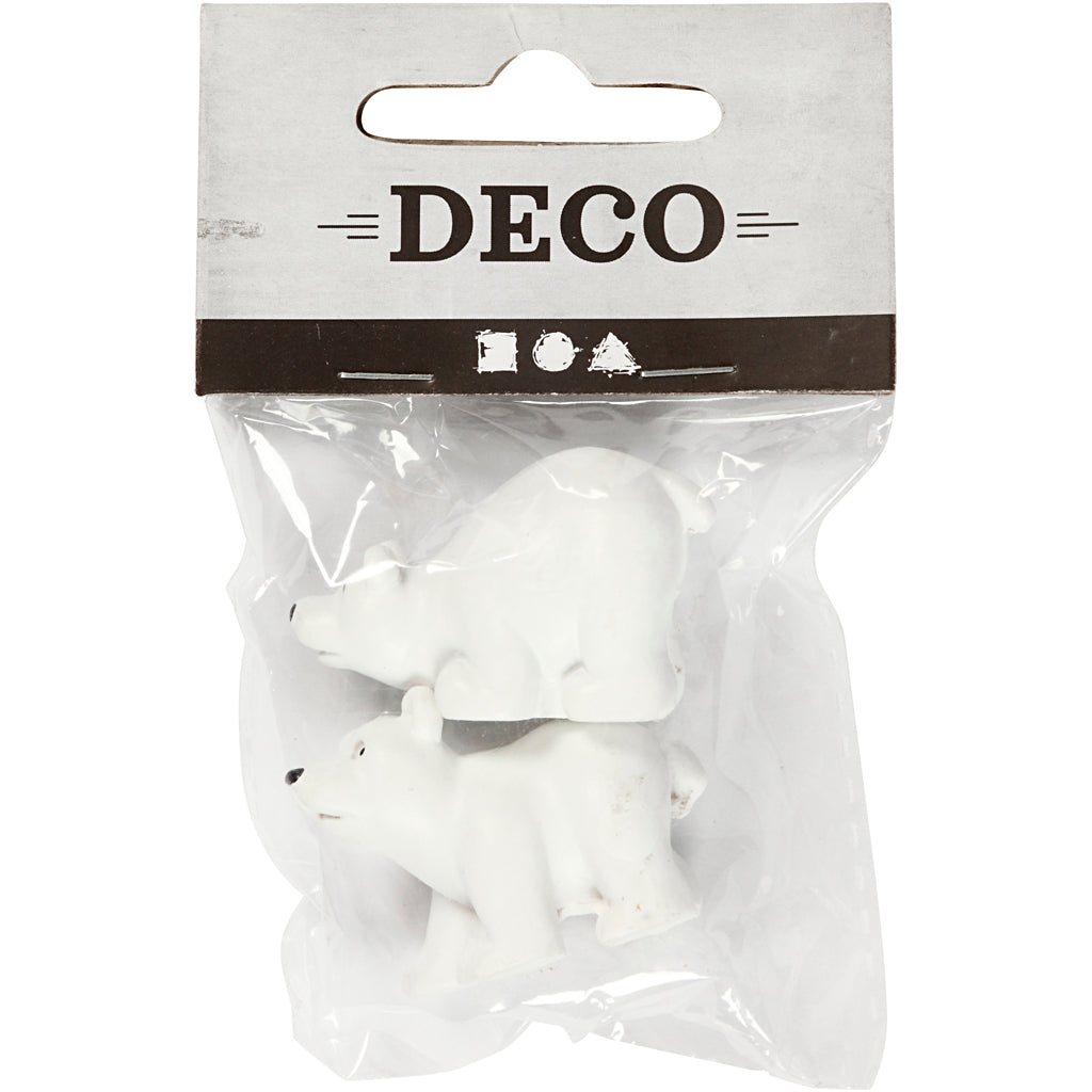 Creativ company http: www.cchobby.nl miniatuur-figuren-h-30-mm-l-45-mm-wit-2-stuk-1-doos