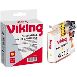 Inktcartridge vk brother lc223y geel
