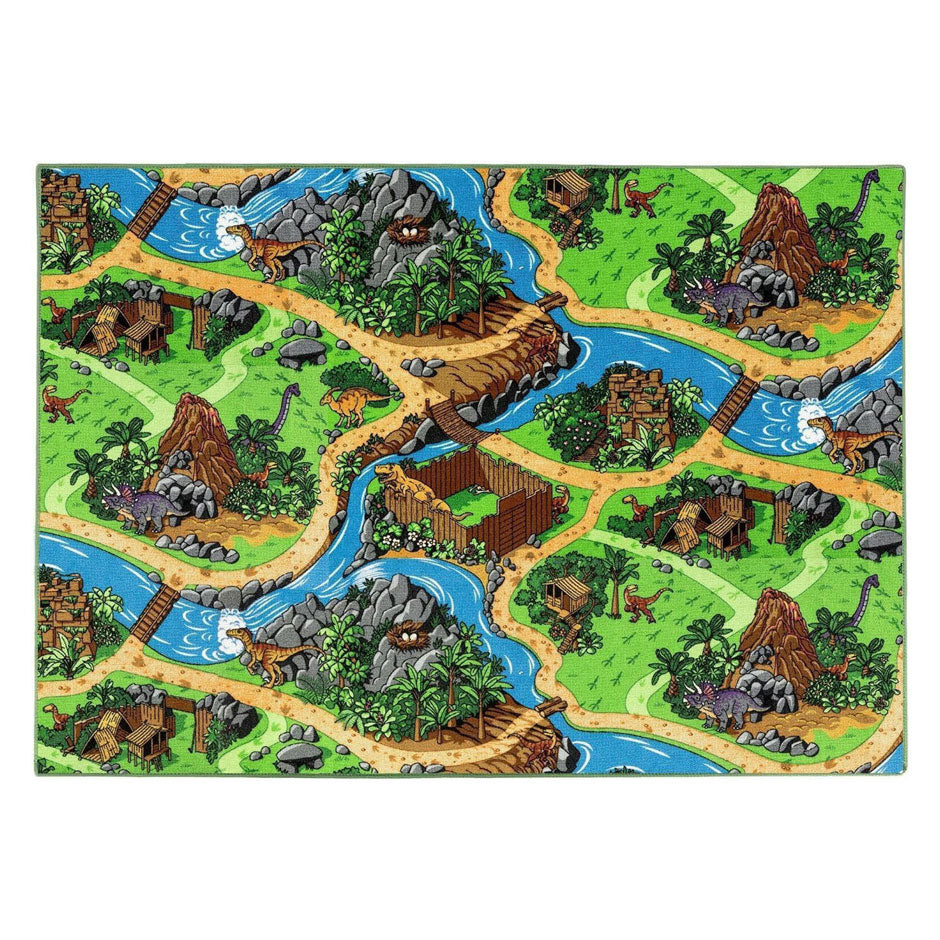 Dino world speelkleed - 140x200cm