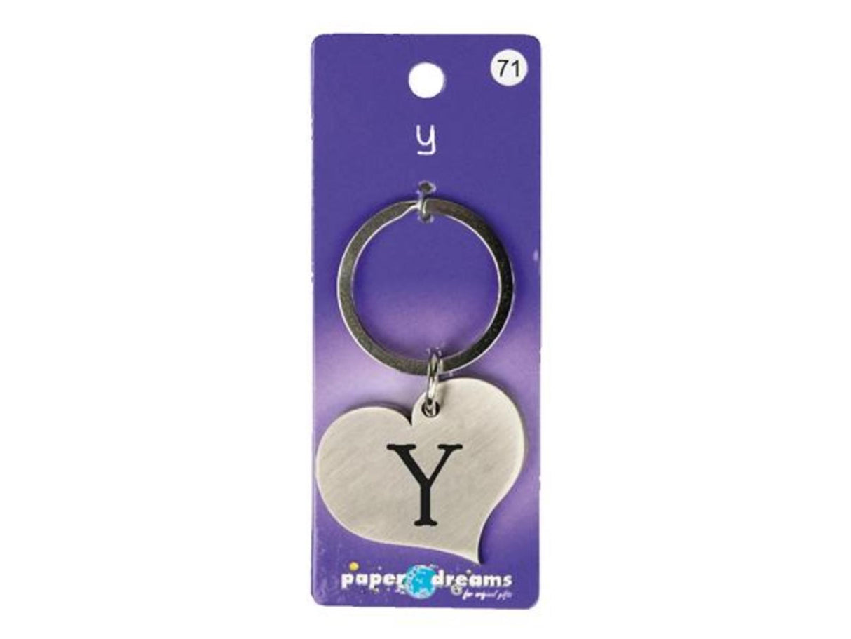 Paperdreams hart sleutelhanger - y