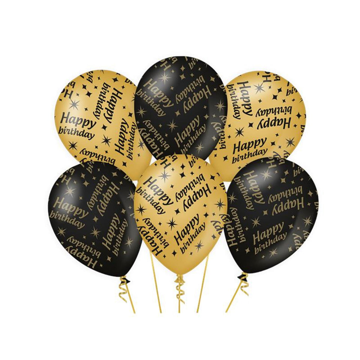 Paperdreams classy party ballon - happy birthday