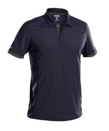 Dassy polo traxion marine grijs l