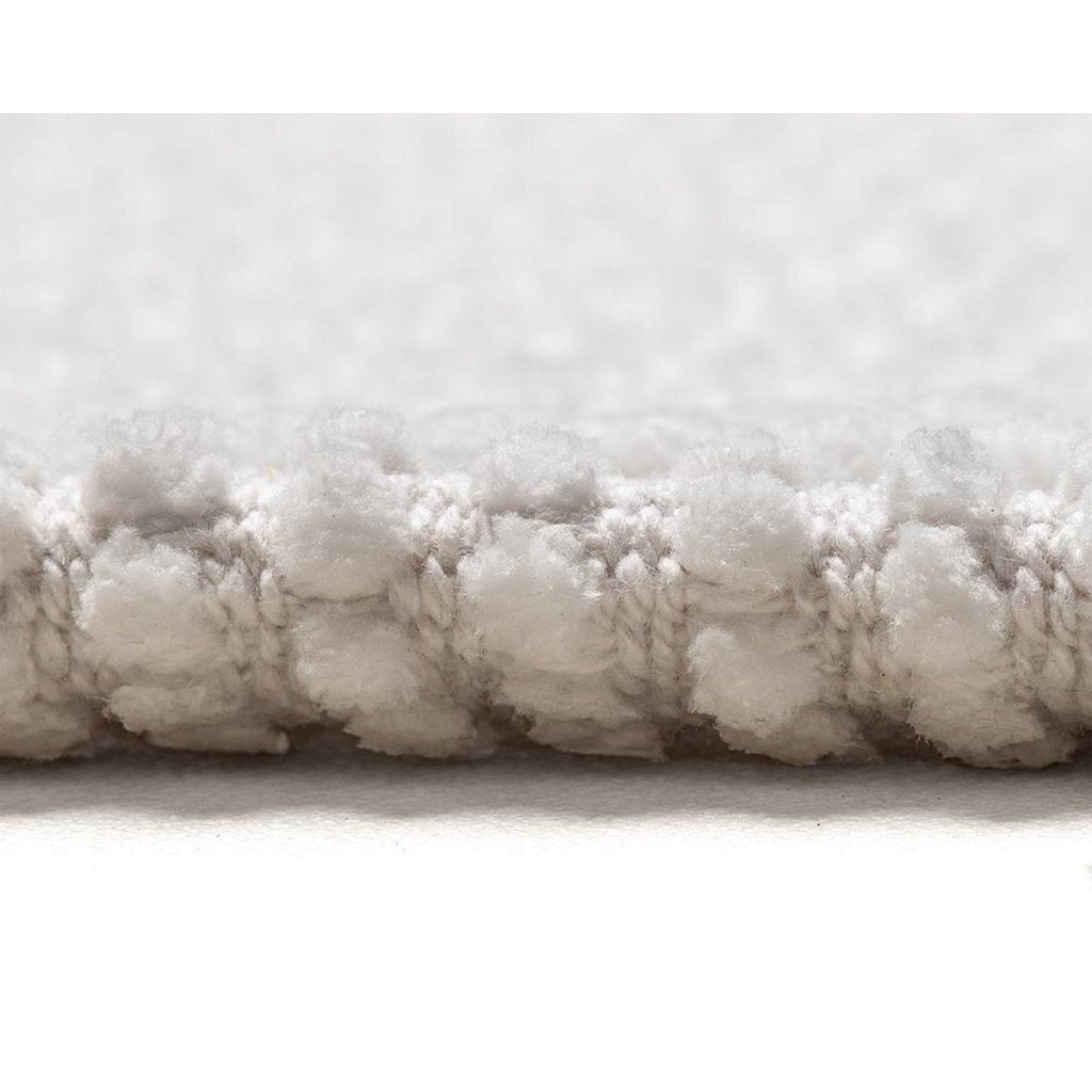 Wicotex classic braid bidetmat 50x60 cm wit
