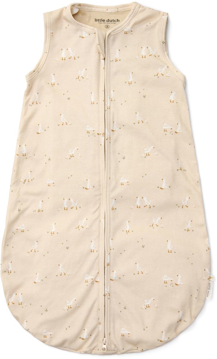 Little dutch slaapzak zomer – beige – maat 70 cm – newborn naturals – little goose