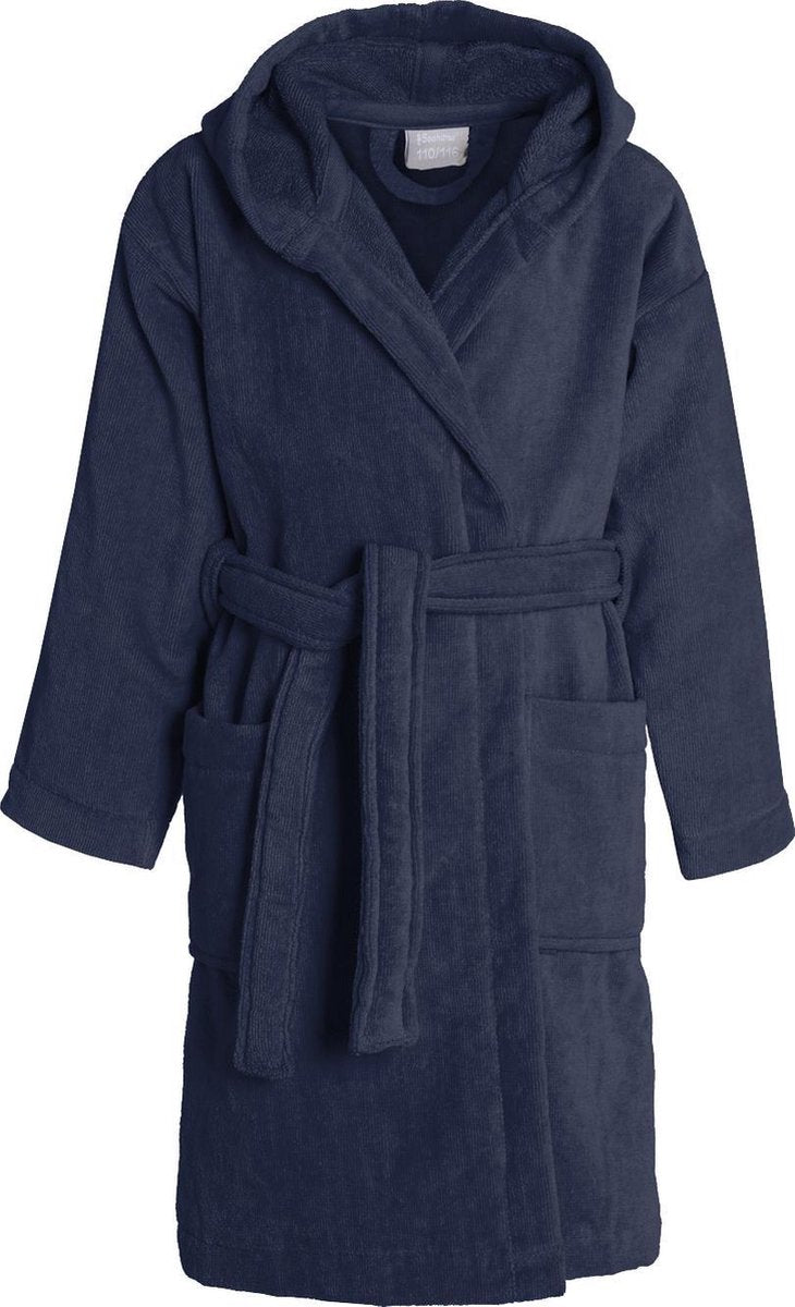 Seahorse pure - kinderbadjas - indigo - 134 140