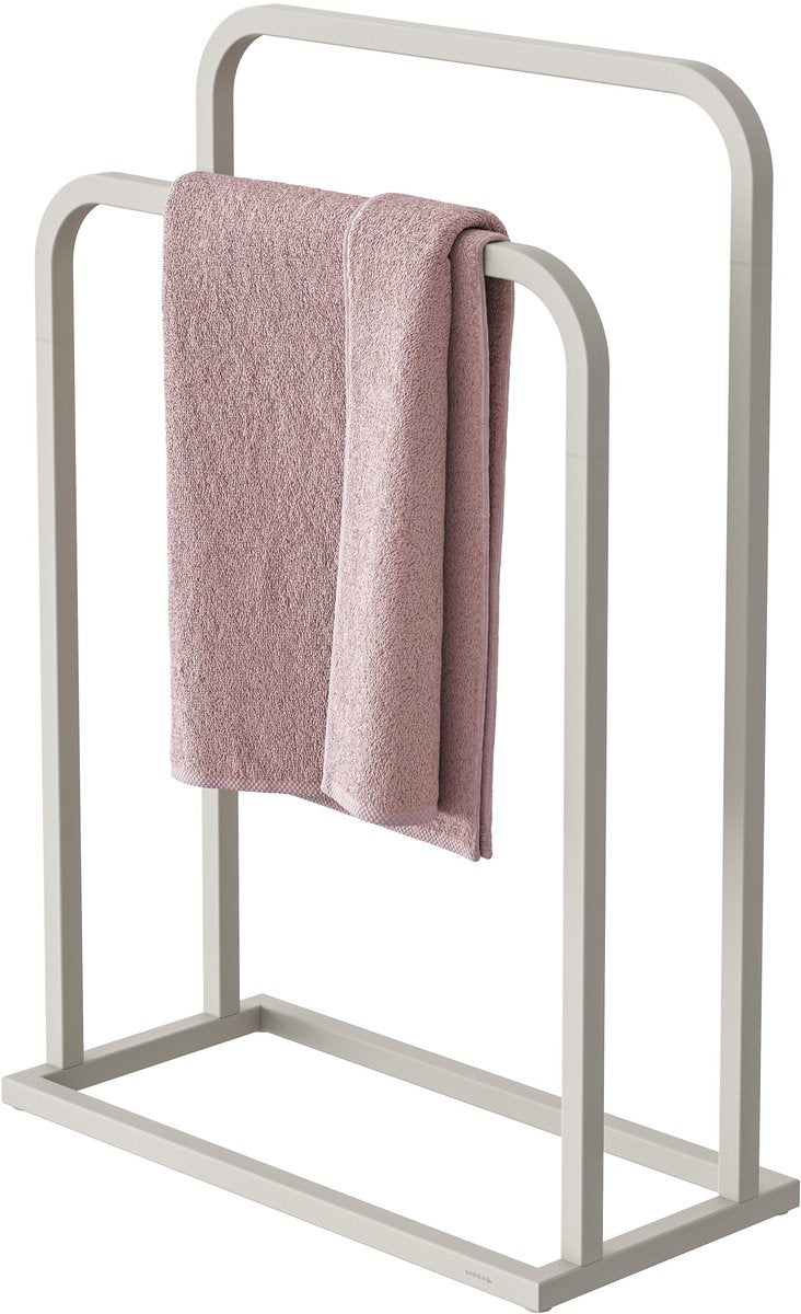 Sealskin brix - handdoekrek vrijstaand - handdoekhouder - beige - taupe - greige
