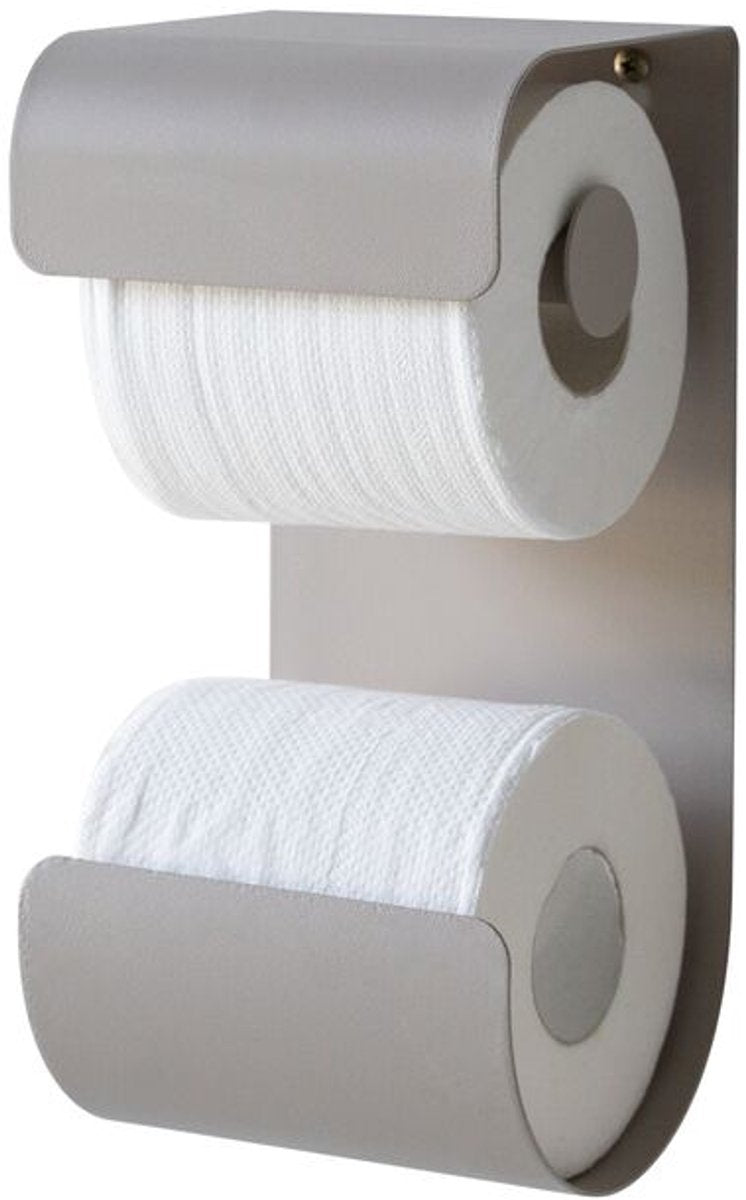 Sealskin - brix wc rolhouder - toiletrolhouder dubbel - greige