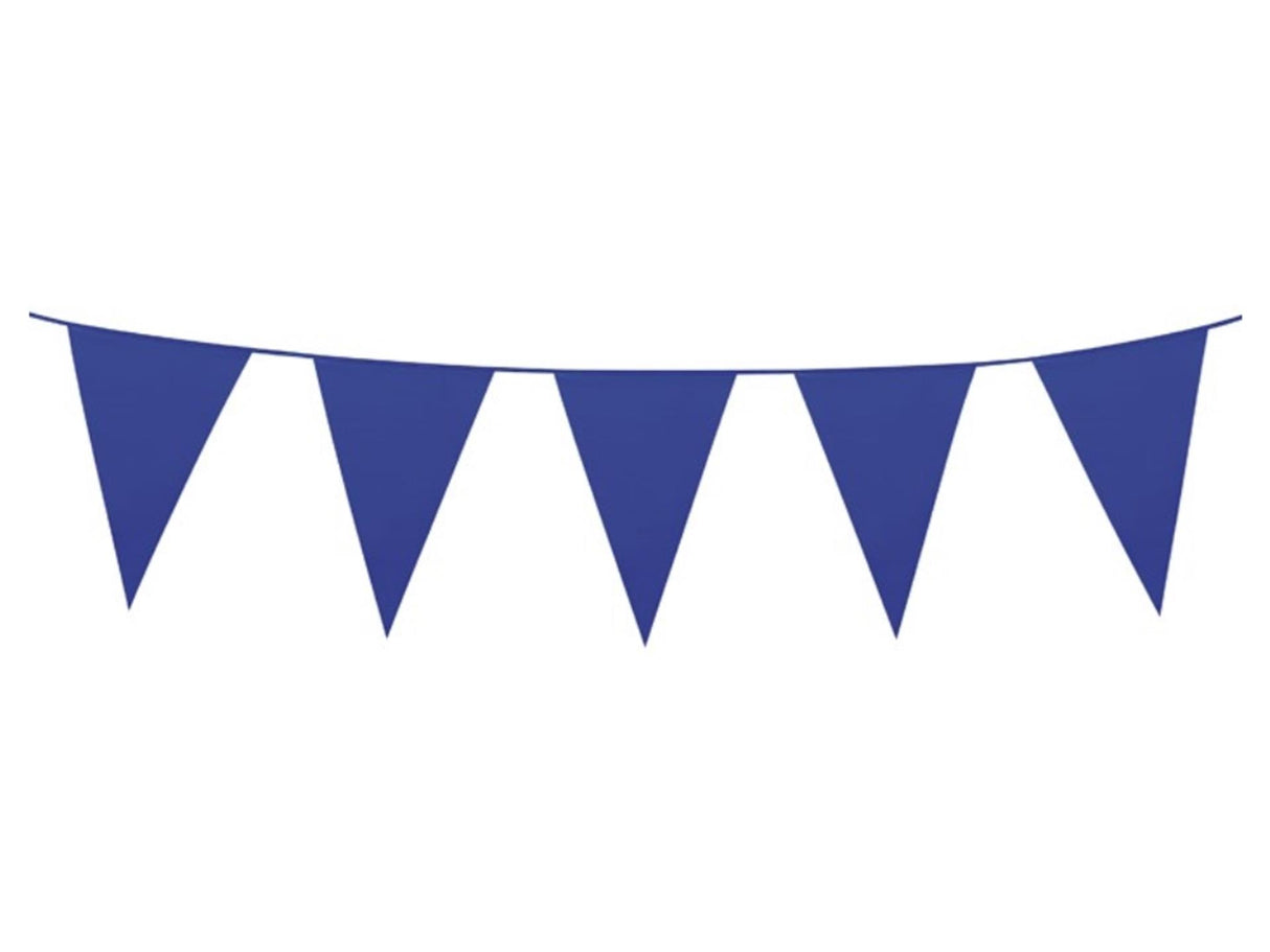Boland pe reuzenvlaggenlijn blauw (10 m)