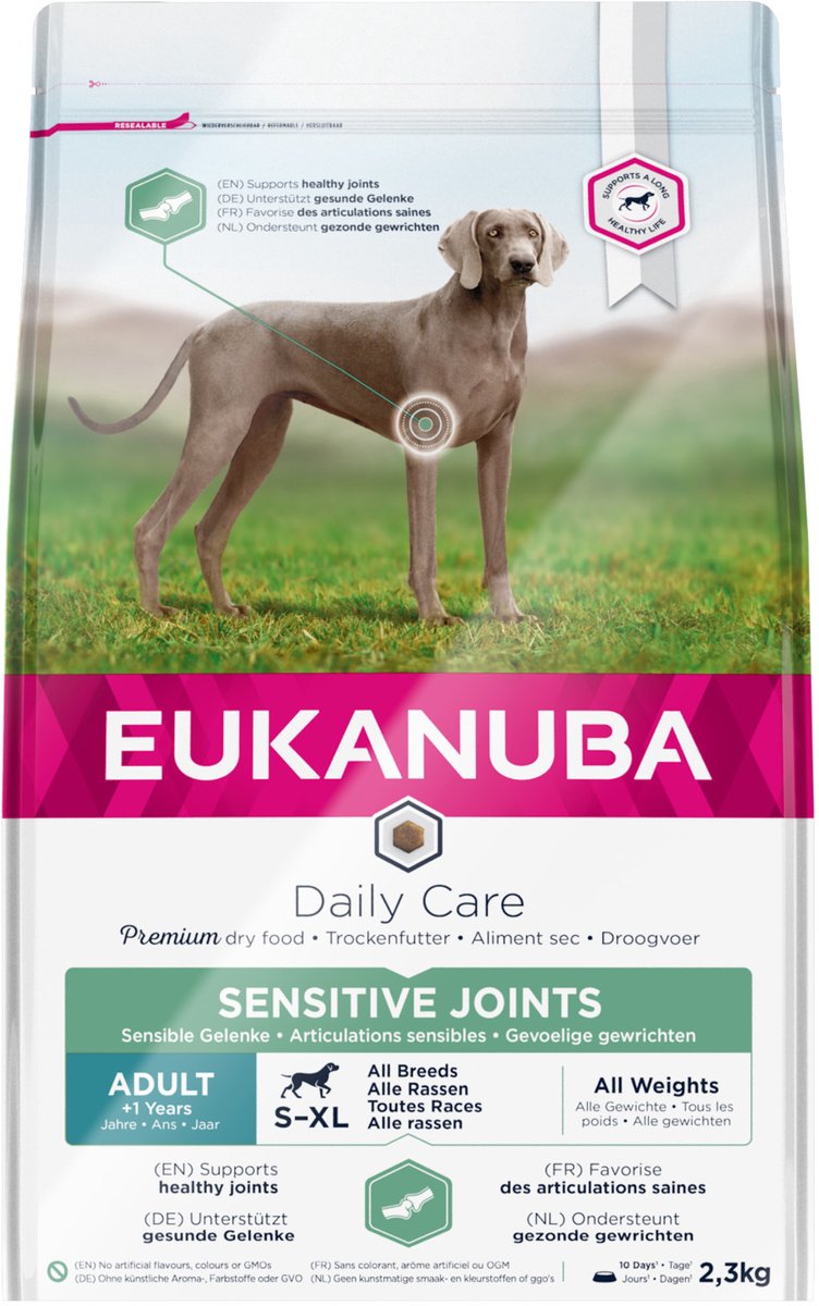 Eukanuba daily care adult sensitive joints - hondenvoer - 2.3 kg